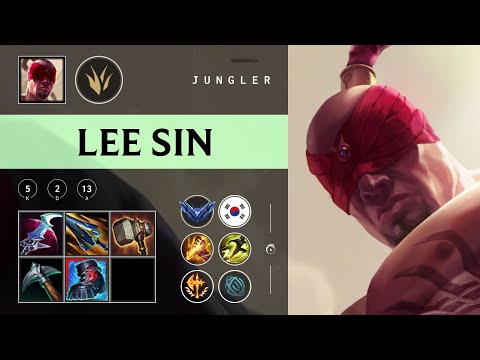 Lee Sin Jungle vs Rek'Sai - KR Diamond Patch 25.24