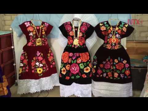 Portadoras del traje del Istmo de Tehuantepec maravilla al mundo