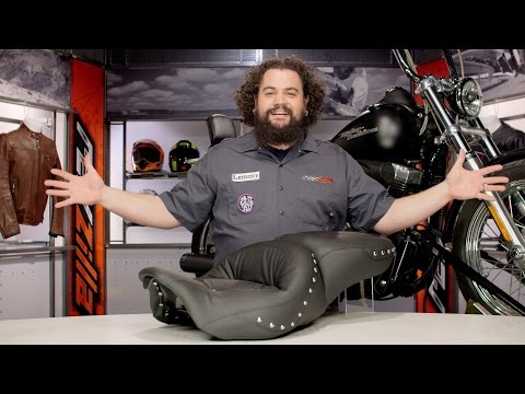 Mustang Regal Series Seats for Harley Review at RevZilla.com