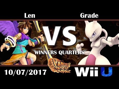 VBR Wii U Singles: Winners Quarters - EAA|Len (Pit) vs FVS|Grade (Mewtwo)