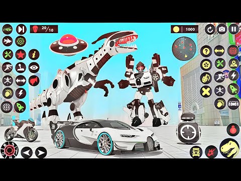 Dino Robot Car Transform Game - Mobile Game