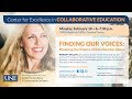 UNE CECE - Patrisha McLean: Finding Our Voices: Breaking the Silence of Intimate Partner Abuse