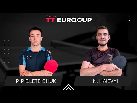 19:40 Petro Pidleteichuk - Nazarii Haievyi 16.03.2024 TT Euro.Cup Ukraine Master. TABLE 3