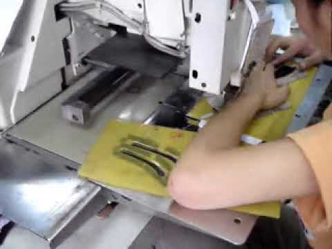 Brother automated insole sewing video