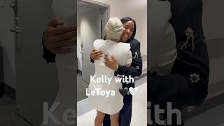 Kelly with LeToya yesterday 🖤🤍 #kellyrowland #letoyaluckett #destinyschild ​⁠@KellyRowland