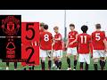 Five Star Performance At Carrington Man Utd 5 2 Nottingham Forest Academy Highlights