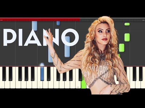 Lele Pons & Fuego Bloqueo Piano Cover Midi tutorial Sheet app  Karaoke