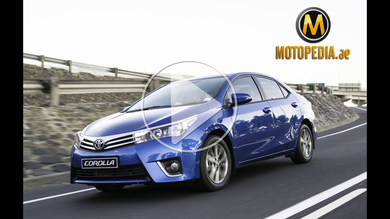 2014 Toyota Corolla review - تجربة تويوتا كورولا 2014 - Dubai UAE Car Review by Motopedia.ae