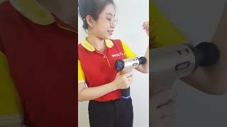 Video súng massage cầm tay Nikio NK-171 - thiết bị hỗ trợ giãn cơ sâu, giảm đau nhức nhanh