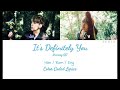 BTS JIN V IT S DEFINITELY YOU HWARANG OST HAM ROM ENG