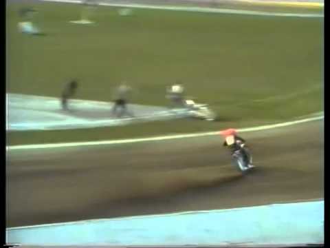 1994 Start Gniezno vs Stal Rzeszów Bieg 12 Upadek Kulczaka