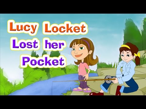 'Lucy Locket Lost Her Pocket' Nursery Rhyme with Lyrics - English Rhymes, Kids Songs, Poems For Kids
