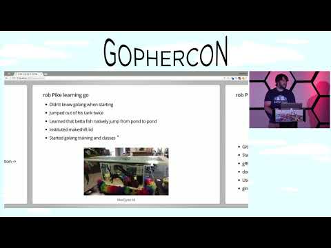 GopherCon 2018: A Day in the Life of Rob Pike - Peter Gengler