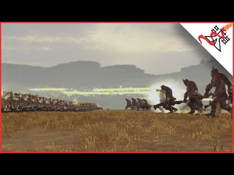 78 LASER CANNONS vs 78 CHAOS GIANTS - Total War: WARHAMMER