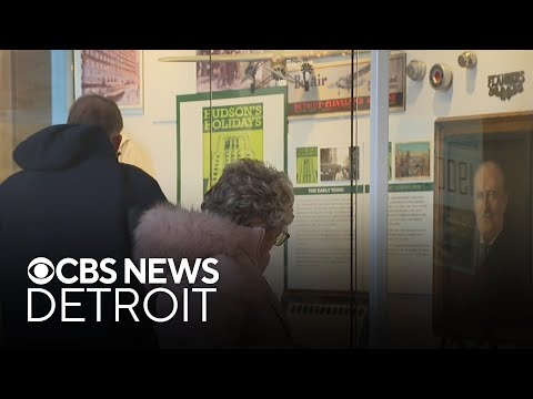 History of Hudson’s department store on display in Detroit