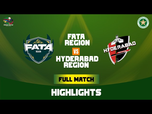 Full Highlights | Hyderabad vs FATA | ABS Developers National T20 Qualifier | Match 15 | MZA1H Full Highlights | Hyderabad vs FATA | ABS Developers National T20 Qualifier | Match 15 | MZA1H