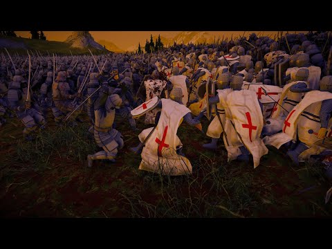 100000 Samurai VS 100000 Knight Templer | UEBS 2 | Ultimate Epic Battle Simulator |UEBS |uebs2