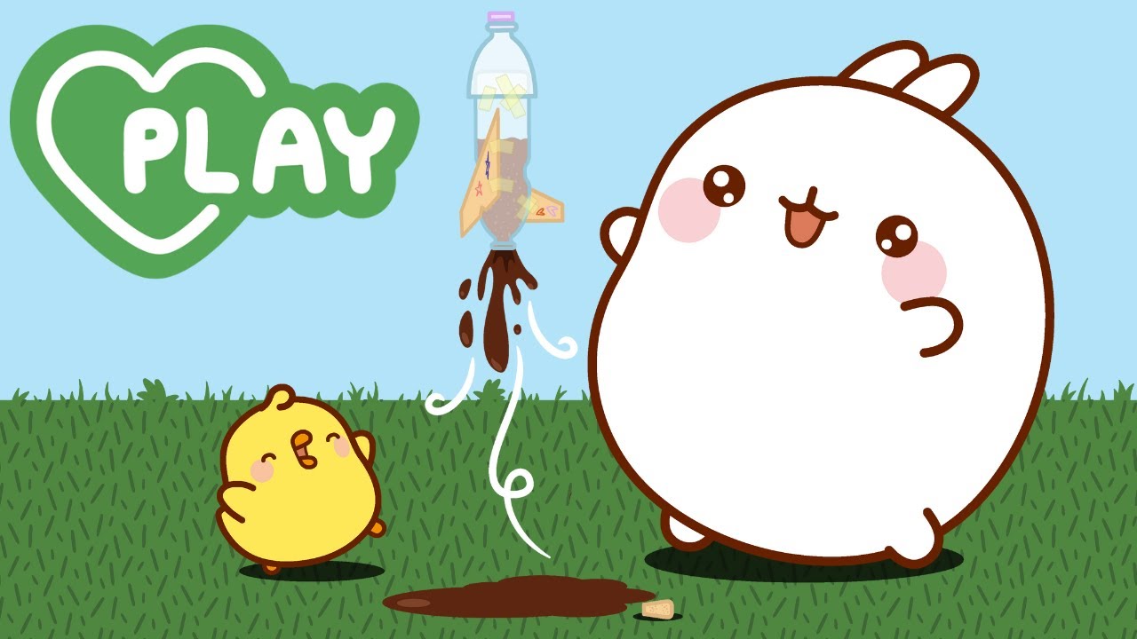 Molang’s Fun Science Lab! 🧪🚀 Easy DIY Experiments for Kids