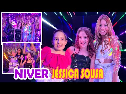 Fomos na FESTA DE ANIVERSÁRIO da Jessica Sousa  12 ANOS - AMANDA NATHANRY