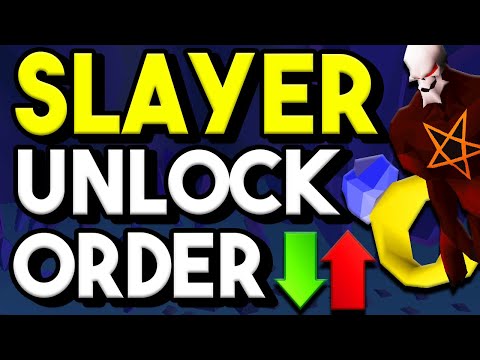 In Depth Slayer Reward Unlock Order OSRS (Tasks/Extensions/Items)