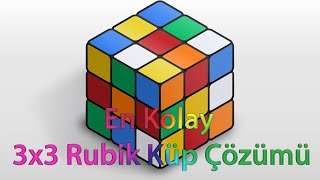3x3 Rubik Küp Zeka Küpü Nasıl Çözülür En B