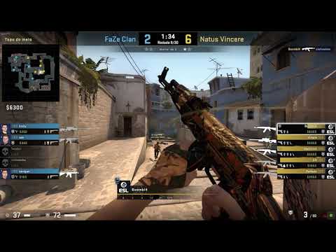 Pov Boombl4 (20/12) CS GO DEMO - MIRAGE - 16 NAVI VS 7 FAZE (IEM Cologne - 17/07/2021)