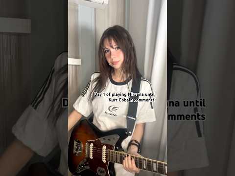 Wish me luck 🤞🏻✨ Nirvana - Smells Like Teen Spirit #guitar