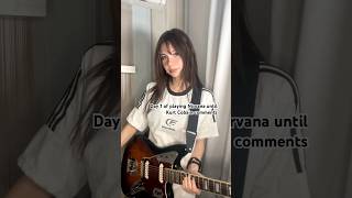 Download lagu Wish me luck 🤞🏻✨ Nirvana - Smells Like Teen Spirit #guitar mp3