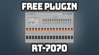 Video thumbnail for RT-7070 VST|VST3|AU | Free TR-707 | Electronik Sound Lab | Free VST Plugins Instruments | 2020 by Electronik Sound Lab