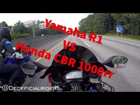 Yamaha R1 vs Honda CBR 1000RR