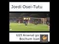 Jordi Osei-Tutu U23 Arsenal season 2018-2019