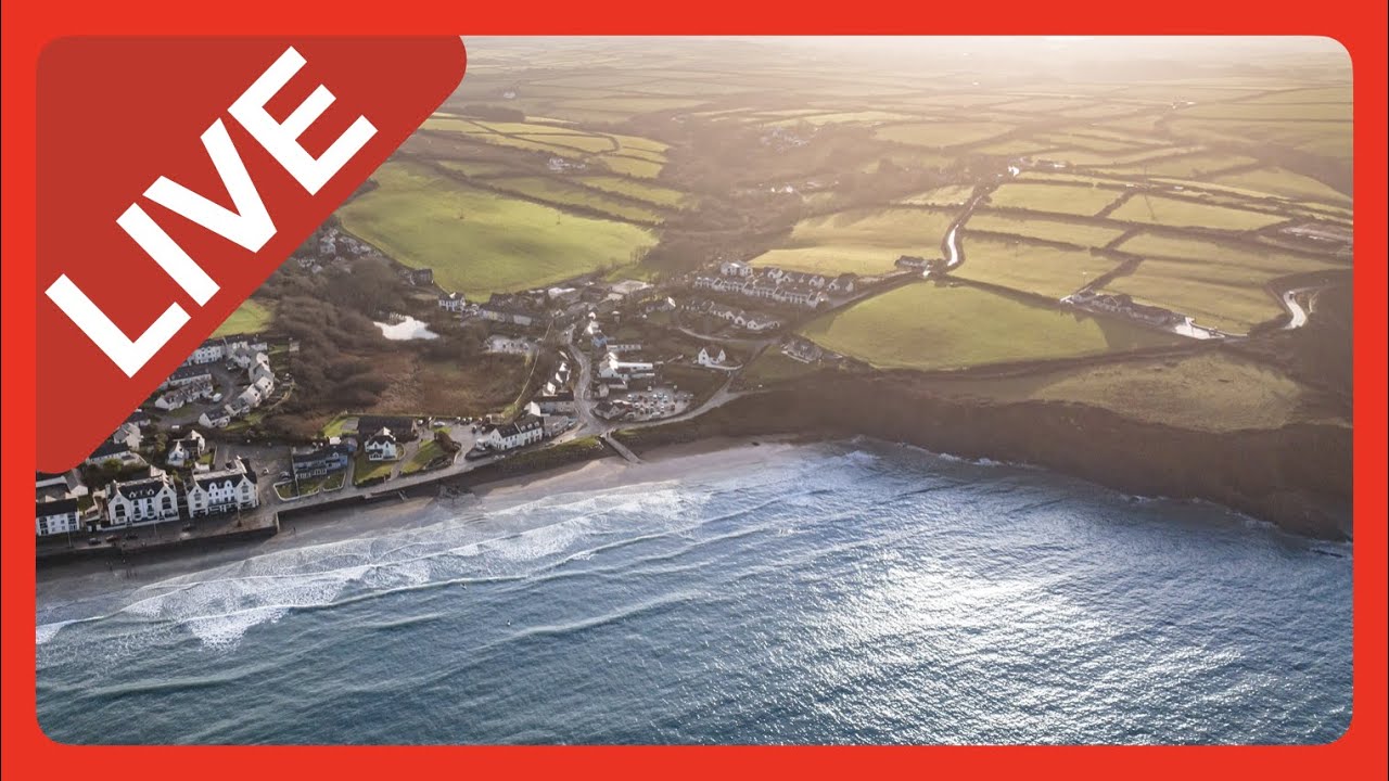 Live webcam view of Playa y paseo de Broad Haven