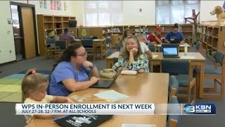 USD 259 has in-person enrollment next week