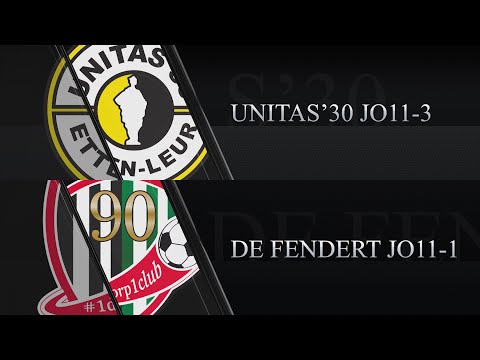 UNITAS'30 JO11-3 vs. DE FENDERT JO11-1