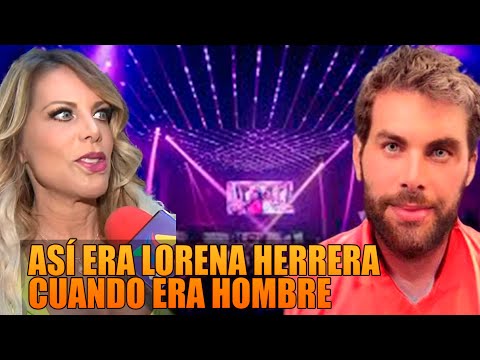 This is what Lorena Herrera was like when she was a man.