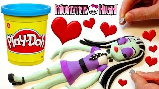 Monster High Doll Frankie Stein PLAY DOH BEST STOP MOTION VIDEOS Dolls