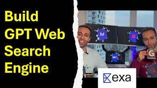Build your GPT Search Engine on Web without Scraping !! | EXA