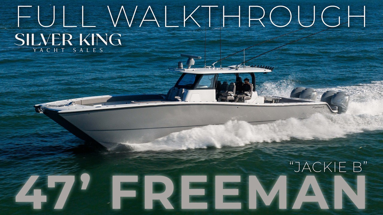 2024 Freeman 47 for sale in New Smyrna Beach, Florida by Silver King Yachts