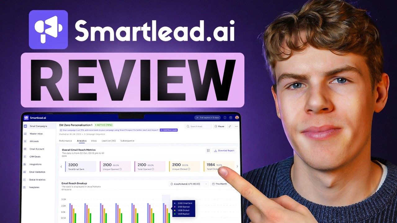 Smartlead Review 2026: The Good, The Bad &amp; The Ugly video thumbnail