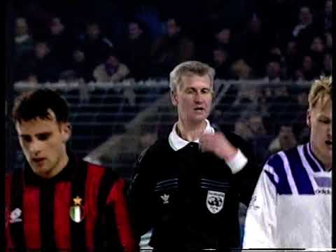 CL-1993/1994. RSC Anderlecht - AC Milan. Full Match (part 2 of 4).