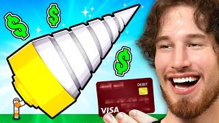 Spending $100,000 To Get OVERPOWERED DRILL In Roblox!