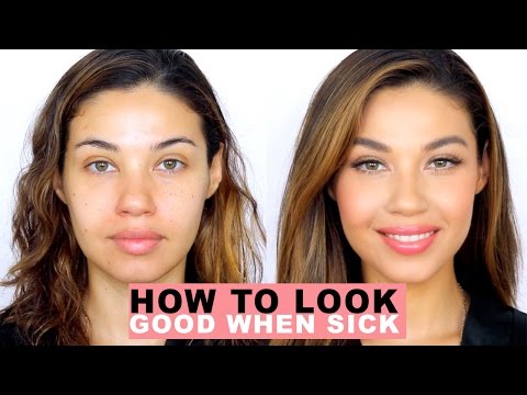 How to Look Good When You're Sick! | Natural Makeup | Eman