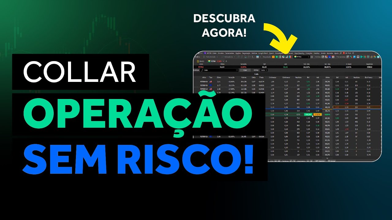 Operando opções com estratégia collar | Aprenda agora!