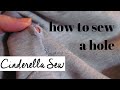 How To Sew A Hole How To Stitch A Hole In Clothes Hand Sew Up A Hole In Pants Shirt Leggings