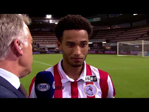 FOX-interview Ryan Sanusi na Sparta Rotterdam - NAC Breda
