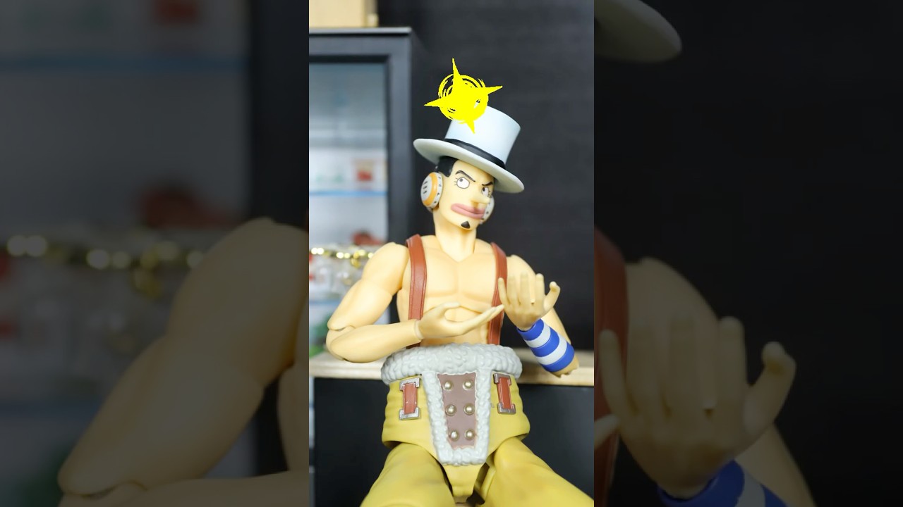 【ONE PIECE】帽子談(笑)　エースの怒りが爆発する衝撃の結末【コマ撮り・ストップモーション】