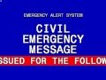 Civil Emergency Message Hurricane Katrina