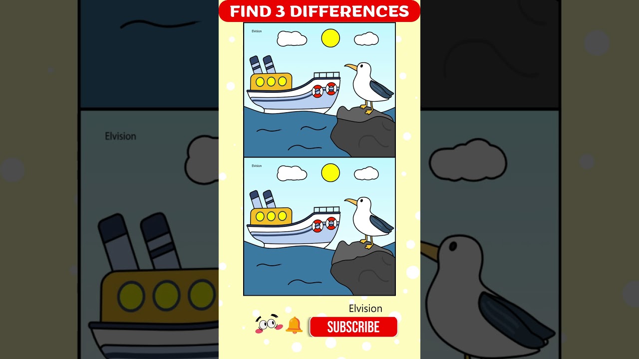 Look for 3 #525 #間違い探し  #spotthedifferencegam #findthedifference