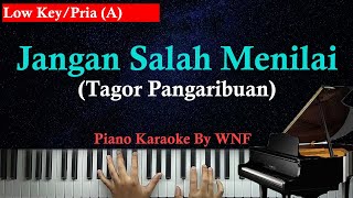 Download lagu Tagor Pangaribuan - Jangan Salah Menilai Piano Karaoke Low Key Pria mp3