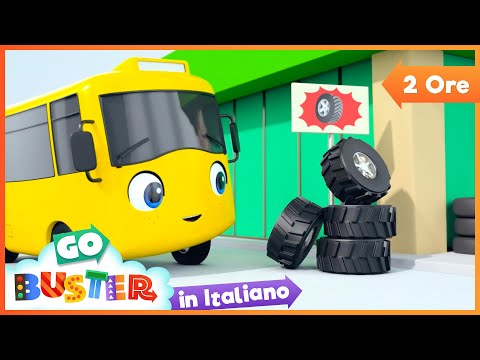 Le Nuove Ruote per il camioncino🛞 | Go Buster in Italiano 🚌 - Cartoni animati per bambini